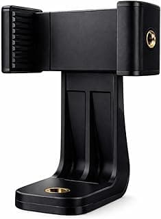 Tripod Phone Mount & Smartphone Clip Holder – 360° Rotating Vertical Bracket, Universal Adapter for Mobile Phones