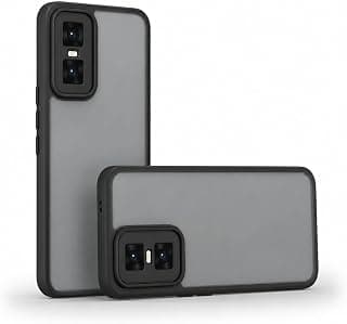 جراب حماية مضاد للصدمات لهاتف انفنكس GT 30 Pro، غطاء خلفي مطفي شفاف، إطار TPU ناعم مع ظهر PC صلب، حماية مرتفعة للكاميرا، مضاد للبصمات والخدش، تصميم نحيف
