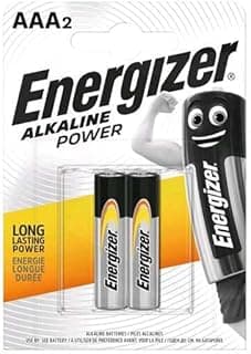 بطارية AAA قلوية 1.5V تدوم طويلًا، عبوة من قطعتين (1)