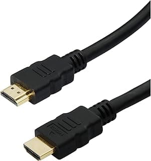 كابل HDMI عالي السرعة رقمي لتوصيل الفيديو والصوت بدقة 4K من كيندكس، 10 متر، KX 2509، اسود، لأجهزة متعددة