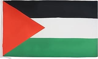 علم فلسطين مع غمد للعمود مقاس 60 × 90 سم من ايه زد فلاج