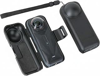 For Insta360 X5 Protective Case, Portable Carrying Cover, Lens and Screen Protector, Storage Case for Camera