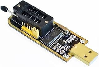USB Programmer Ch341a with SOP Clip Accessories for Most of 24 25 Series Eeprom Bios Chip Industrial Control Tool (Color : As Shown)