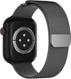 حزام معدني من الستانلس ستيل متوافق مع ساعة ابل، سوار لساعة iWatch Ultra سلسلة 10/9/8/SE/7/6/5/4/3/2/1