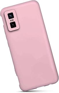 For Infinix GT 30 Pro Silicone Back Color Cover,Camera Protection From Shocks From TPU Compatible For Infinix GT 30 Pro (6.78") (Rose)