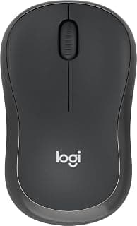 M240 for Business Silent Wireless Mouse, Secure Logi Bolt USB Receiver, Bluetooth, Globally Certified for Windows, Mac, Chrome, Linux, iPadOS, Android - Graphite