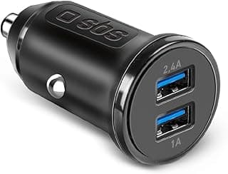 شاحن سيارة بمدخلين USB/2.4 أمبير TECR2USB24AFAST من اس بي اس