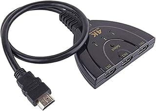 كابل سويتش HDMI بـ 3 منافذ يدعم 4K x 2K