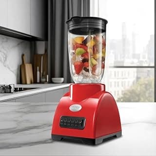 Chef Blender Red 1.5 Liter 450 Watt with Rust Resistant Blades