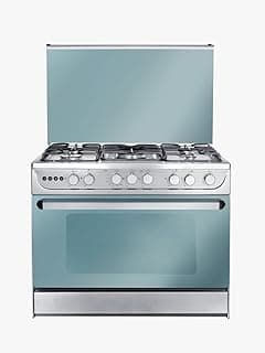 C69SS-F2C-447-F-HERO-2W , Cooker, 5 Gas Burners, 60x90 cm - Stainless Steel