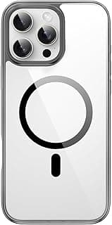 جراب حماية شفاف من Next Store متوافق مع iPhone 16 Plus - تصميم نحيف، حماية فائقة، يدعم الشحن المغناطيسي، مقاوم للخدوش والصدمات، متانة عالية. (أسود)