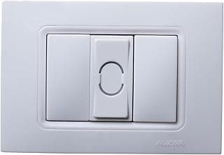 AION WIFI Shutter Switch - White - With the cover