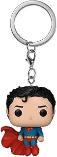 Pop! Keychain: DC New Classics - Superman - DC Comics Novelty Keyring - Collectable Vinyl Mini Figure - Stocking Filler - Gift Idea - Official Merchandise - Mini Figure