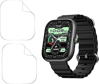 ARROWS (قطعتان) واقي شاشة هيدروجيل مرن لساعة Oraimo Watch 6 – وضوح HD، مضاد للخدش، بدون فقاعات، سهل التركيب، تغطية كاملة، مقاوم للأتربة – ليس زجاجاً