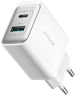 شاحن Joyroom JR-TCF15 بقدرة 30W بمنفذين A+C، أبيض | ضمان 12 شهر