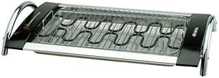 Ariete 732 Churrasco Grill, Double Grill with Aluminum Tray, 2000 Watts, Black/Silver (by Delonghi Group)