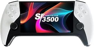 جهاز ألعاب ريترو محمول SF3500، شاشة 5.5 بوصة IPS، يدعم التوصيل بالتلفزيون، 14 محاكي، بطارية 5 ساعات