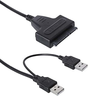 محول هارد ديسك 1838 من USB 2.0 إلى SATA - أسود
