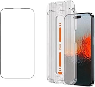 Ultra Clear 9H Tempered Glass Screen Protector for Apple iPhone 16 Pro Max (6.9") | HD Crystal Clear | 0.3mm Ultra-Thin | Bubble Free with Easy Installation Kit & Dust Filter | Full-Coverage