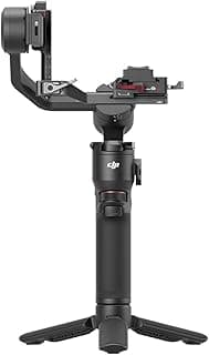 RS 3 Mini، مثبت جيمبال خفيف الوزن 3 محاور للكاميرات بدون مرآة Canon/Sony/Panasonic/Nikon/Fujifilm، حمولة مختبرة 2 كجم (4.4 رطل)، تحكم في الغالق بالبلوتوث، تصوير رأسي أصلي