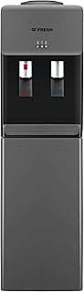 Fresh FW-17VFDMOD Modena 2 Taps Hot and Cold Water Dispenser, 5.6 Liter Capacity, Grey