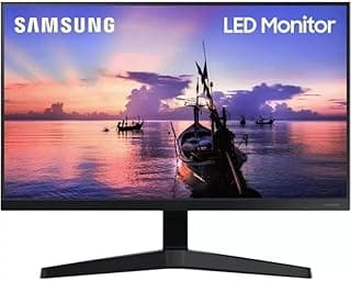 شاشة مسطحة LED IPS مقاس 27 بوصة بتصميم بدون حواف من سامسونج، LF27T350FHMXEG - لون اسود