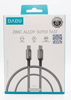كابل صوت DADU من Lightning إلى 3.5mm AUX، محول من ايفون إلى جاك 3.5mm للسيارة، السماعات، متوافق مع ايفون وايباد، جودة صوت Hi-Fi - أسود