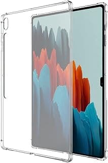 جراب لموبايل سامسونج جالاكسي تاب S8 S8 SM-X700 - X706 S7 SM-T870 - T875 11 بوصة بزوايا معززة لتاب 8 وتاب 7 البولي يوريثين الحراري بولي كربونات شفاف
