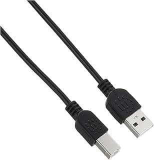 كابل USB عالي السرعة من مانهاتن 333382 - لون اسود، لاجهزة لابتوب ونوت بوك
