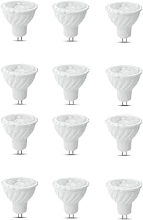 لمبة سبوت Shaheen Light 12 LED بقاعدة GU5.3، 5W - جودة وسطوع عالي جداً (إضاءة بيضاء)