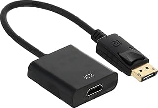 محول كابل G-Power DP Displayport ذكر إلى HDMI أنثى للكمبيوتر