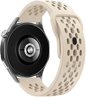 No Gap Sport Band Compatible with Samsung Galaxy Watch 7 Band 40mm 44mm,20mm Soft Silicone Strap for Galaxy Watch 6 4 5 Band 40mm 44mm/6 Classic 47mm 43mm/4 Men Women