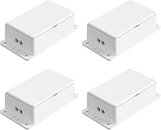 Basic-1GS Gen5 Matter Wi-Fi Smart Switch, Needs Neutral Wire, DIY Smart Home Automation Module, Compatible with Apple Home, Alexa & Google Assistant, No Hub Required, White, 4 Pack