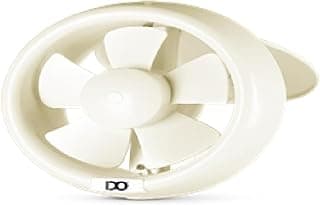 IDO Wall Ventilator- 20 cm - 12 Watts - circular - Off White -2 Years Official Warranty