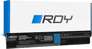 بطارية لاب توب FP06 FP06XL FPO6 FP09 بديلة ل: 708457-001، 708458-001، FP09 – متوافقة مع اتش بي برو بوك، 440، 445، 450، 455 (G0, G1) و470 G0, G1, G2 من من ار دي واي (السعة: 4000 مللي أمبير، الجهد: 10.8