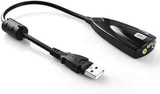 كرت صوت USB 7.1 خارجي 2.0 ستيل ساوند بمعادل 12 قناة