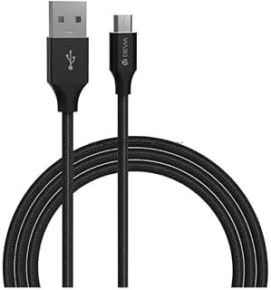 Gracious Series Data Cable for Micro Nylon Woven -1M - Black