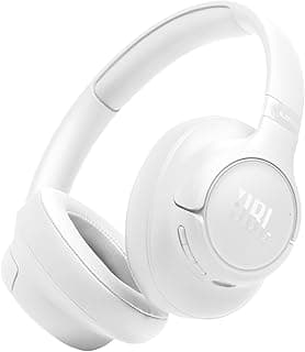 JBL Tune 730 BT Wireless Over-Ear Headphones with JBL Pure Bass Sound, Bluetooth 6.0, Foldable Design, Audio Cable, 76-Hour Battery Life and Google Fast Pair/Microsoft Swift Pair, White