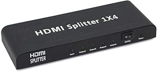 موزع HDMI 1/4 مخرج موفكل فل الترا اتش دي 4Kx2K 1080P 1X4، عرض النطاق الترددي 1.65GHz (-3 ديسيبل) تحميل كامل، واجهة نوع A 19 دبوس