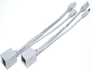 Passive poe injector splitter dc connector for access points and ip camera