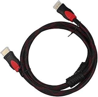 1.5 متر - كابل HDMI نسج النايلون ذكر إلى Male HDTV 3D 1080P Full HD 4K، من جايسي