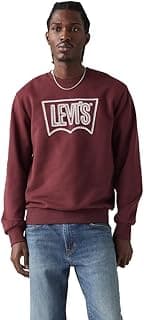 Levi's mens Standard Graphic Crew Sweatshirt (pack of 1)