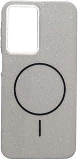 Grace Glitter Plastic Back Cover For Samsung Galaxy A26, White 37329631