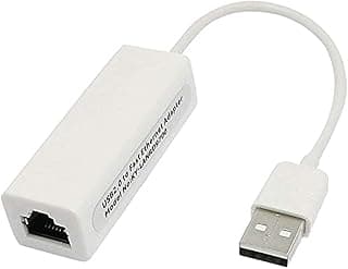 Generic USB 2.0 Ethernet 10/100Mbps RJ45 Network LAN Card Adapter with 1 Port