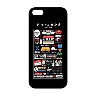 Friends Printed Silicone mobile cover compatible with iphone 5 & iphone 5s