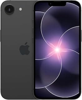 Apple iPhone 17e 256GB: 6.1-inch Super Retina XDR Display, A19 Chip, All-Day Battery Life, 48MP Fusion Camera; Black