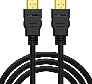 HDMI Cable 4.9 ft / 1.5m | High Speed 24k Gold Connectors, 4K @ 60Hz, Ultra HD, 2K 1080P ARC Compatible | for Laptop, Monitor, PS5, PS4, PS3, WII, Xbox One, Fire TV, Apple TV, LCD, LED