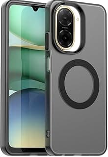جراب قوي مقاوم للصدمات لهاتف شاومي Redmi A5 4G 6.7 inch، ممتص صدمات مرن مقاوم للخدش، غطاء خلفي نحيف وخفيف الوزن، تصميم غير قابل للانزلاق