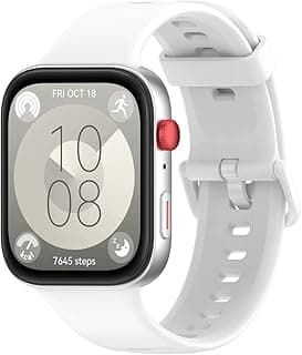 حزام بديل متوافق مع هواوي Watch Fit 3/Watch Fit 4/Fit4 Pro، حزام ساعة ناعم، أحزمة ساعة رياضية للرجال والنساء