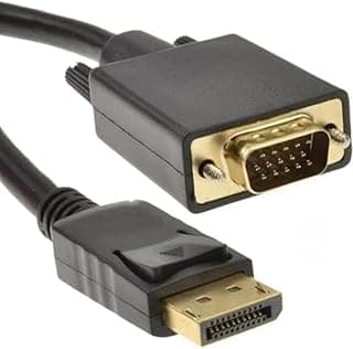 DisplayPort to VGA Cable 1.8m cable display to vga 1.8m